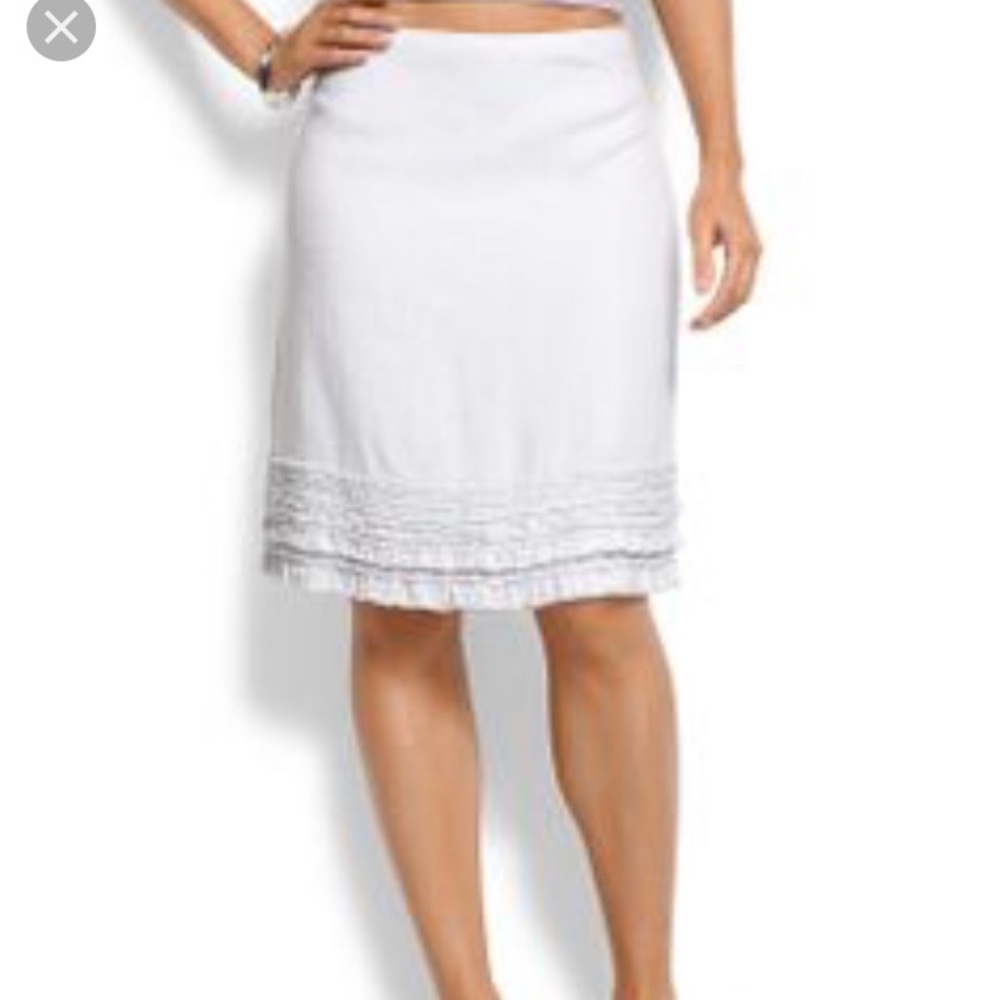 NAVY LINEN TOMMY BAHAMA SKIRT